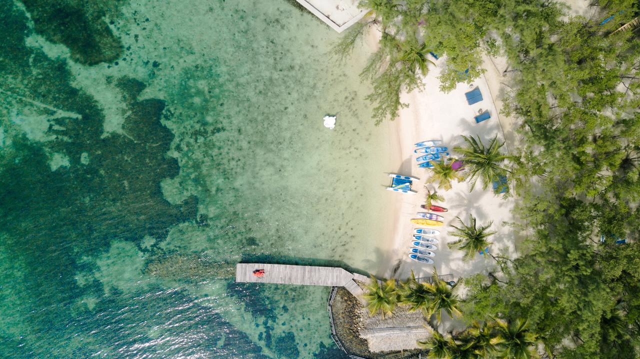 Thatch Caye Resort A Muy'Ono Resort Hopkins Ngoại thất bức ảnh